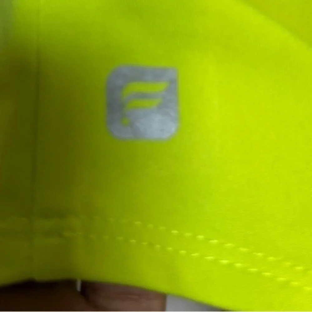 Fabletics Neon Yellow Racerback Tank Top XS - Picture 3 of 5